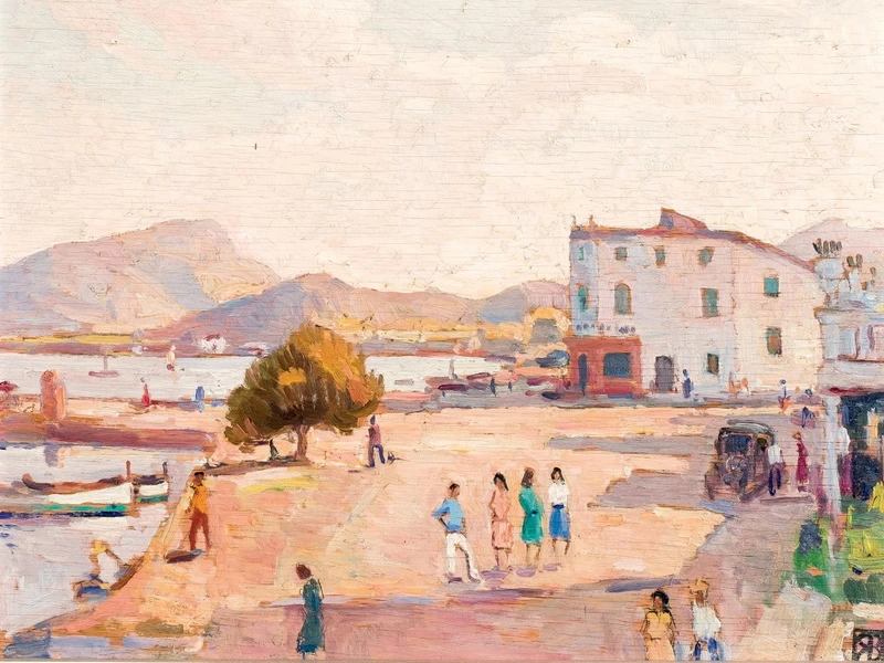 1871-Ricardo Baroja y Nessi - Costa basco-francese